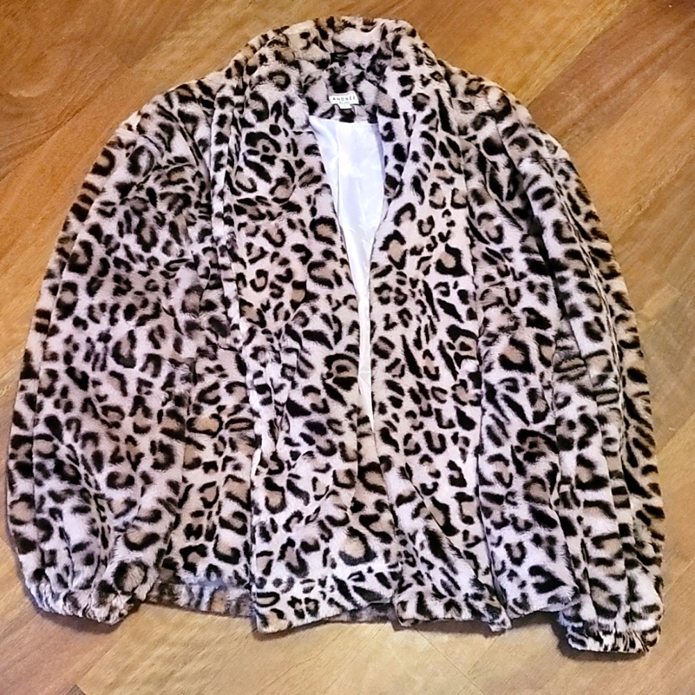 Leopard print jacket